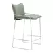 Pola Green Upholstered Counter Height Stool