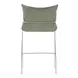 Pola Green Upholstered Counter Height Stool