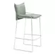 Pola Green Upholstered Bar Stool
