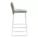 Pola Green Upholstered Bar Stool