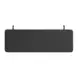 Bela Ivory and Brown Queen Upholstered Floating Headboard