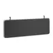 Bela Ivory and Brown Queen Upholstered Floating Headboard