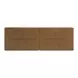 Cove Brown Queen Upholstered Floating Headboard