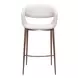 Limay Beige Upholstered Bar Stool
