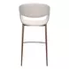 Limay Beige Upholstered Bar Stool