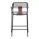 Couva Gray Upholstered Counter Height Stool Set of 2