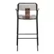 Couva Gray Upholstered Bar Stool Set of 2