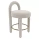 Curco Gray Upholstered Counter Height Stool Set of 2