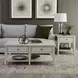 Lake House Weathered White Rectangular Cocktail Table