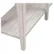 Lake House Weathered White Rectangular Sofa Table