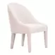 Domo Ivory Upholstered Dining Chair