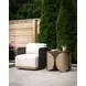 Amarula Dark Brown Side Table
