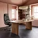 Naboo Walnut 58" Writing Desk