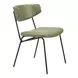 Charon Green Upholstered Dining Chair Set of 2