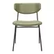 Charon Green Upholstered Dining Chair Set of 2