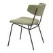 Charon Green Upholstered Dining Chair Set of 2