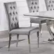 Kerwin Grey Tufted Upholstered Side Chair Set of 2