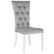Kerwin Grey Tufted Upholstered Side Chair Set of 2