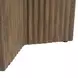 Tailo White and Brass Round Marble Top Side Table