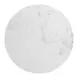 Tailo White and Brass Round Marble Top Side Table