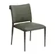 Freesia Olive Green Upholstered Dining Chair Set of 2
