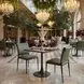 Freesia Olive Green Upholstered Dining Chair Set of 2