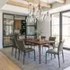 Freesia Olive Green Upholstered Dining Chair Set of 2
