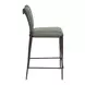 Freesia Olive Green Upholstered Counter Height Stool Set of 2