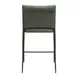 Freesia Olive Green Upholstered Counter Height Stool Set of 2