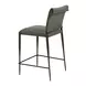 Freesia Olive Green Upholstered Counter Height Stool Set of 2