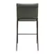 Freesia Olive Green Upholstered Bar Stool Set of 2