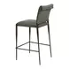 Freesia Olive Green Upholstered Bar Stool Set of 2