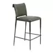 Freesia Olive Green Upholstered Bar Stool Set of 2