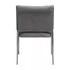 Freesia Charcoal Gray Upholstered Dining Chair Set of 2