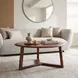 Macaria Walnut Occassional Table Set