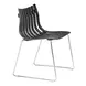 Beaufort Black and Silver Dining Chair Set of 2