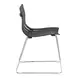 Beaufort Black and Silver Dining Chair Set of 2