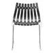 Beaufort Black and Silver Dining Chair Set of 2
