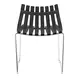 Beaufort Black and Silver Dining Chair Set of 2