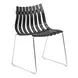 Beaufort Black and Silver Dining Chair Set of 2