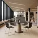 Beaufort Black and Silver Dining Chair Set of 2
