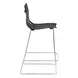 Beaufort Black and Silver Counter Height Stool Set of 2