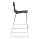 Beaufort Black and Silver Bar Stool Set of 2