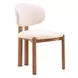 Rosetta Beige Upholstered Dining Chair Set of 2