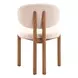 Rosetta Beige Upholstered Dining Chair Set of 2