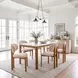 Rosetta Beige Upholstered Dining Chair Set of 2