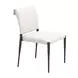 Freesia White Upholstered Dining Chair Set of 2