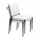 Freesia White Upholstered Dining Chair Set of 2