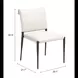 Freesia White Upholstered Dining Chair Set of 2