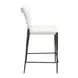 Freesia White Upholstered Counter Height Stool Set of 2
